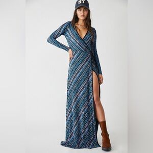 Free People Phoebe wrap dress